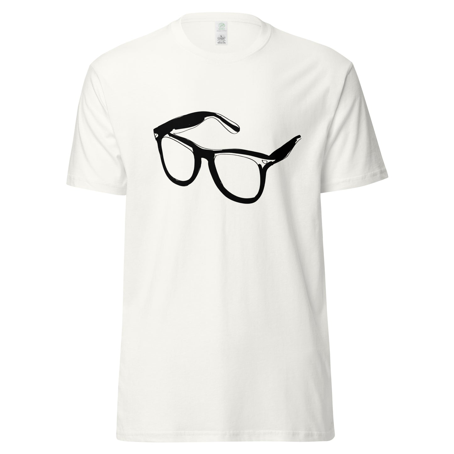 Glasses - unisex organic cotton tee