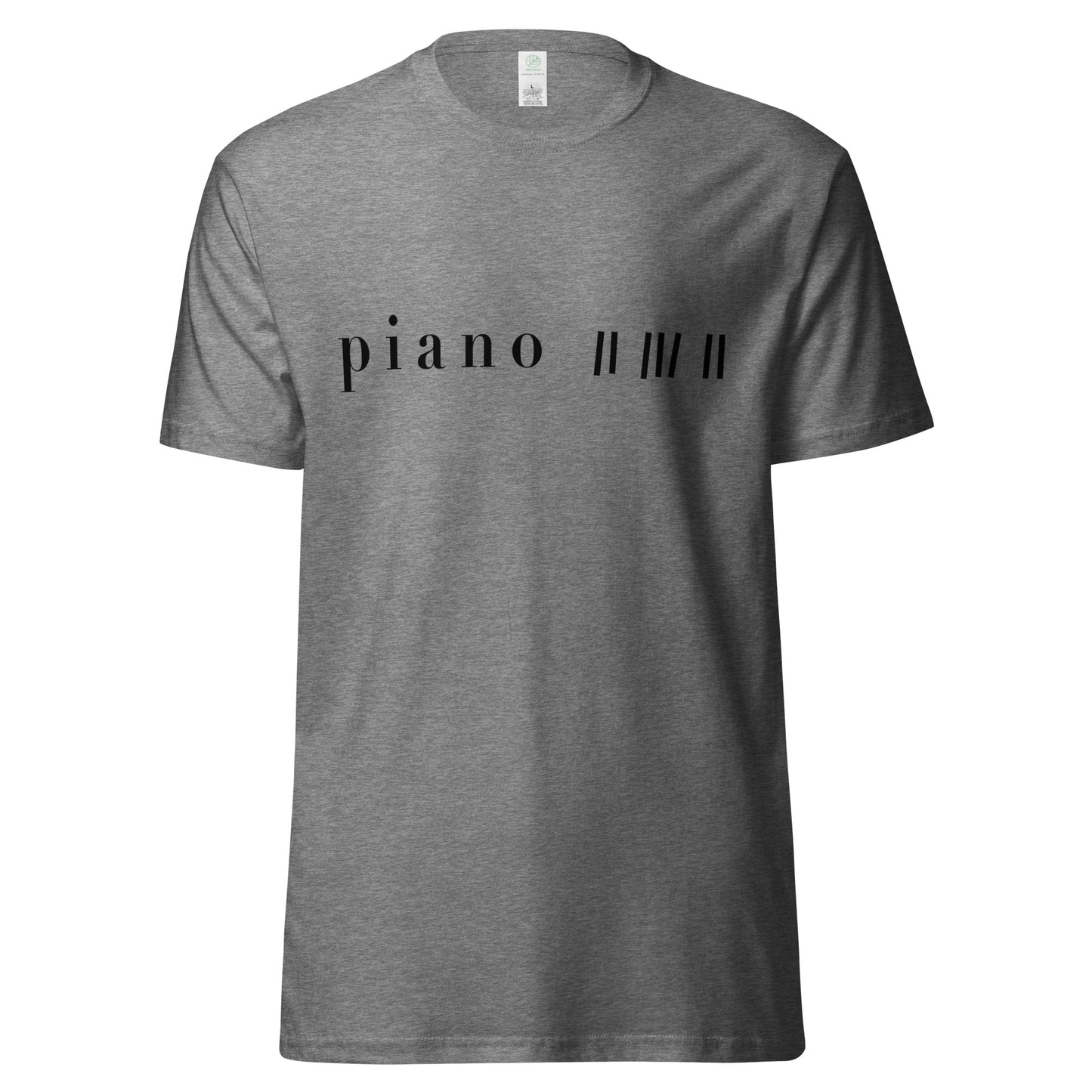 Piano - organic cotton tee