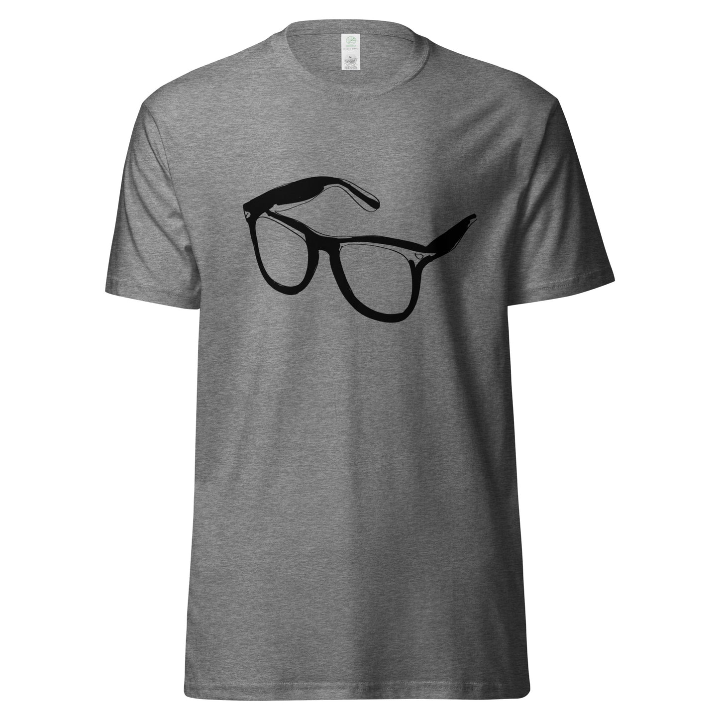 Glasses - unisex organic cotton tee