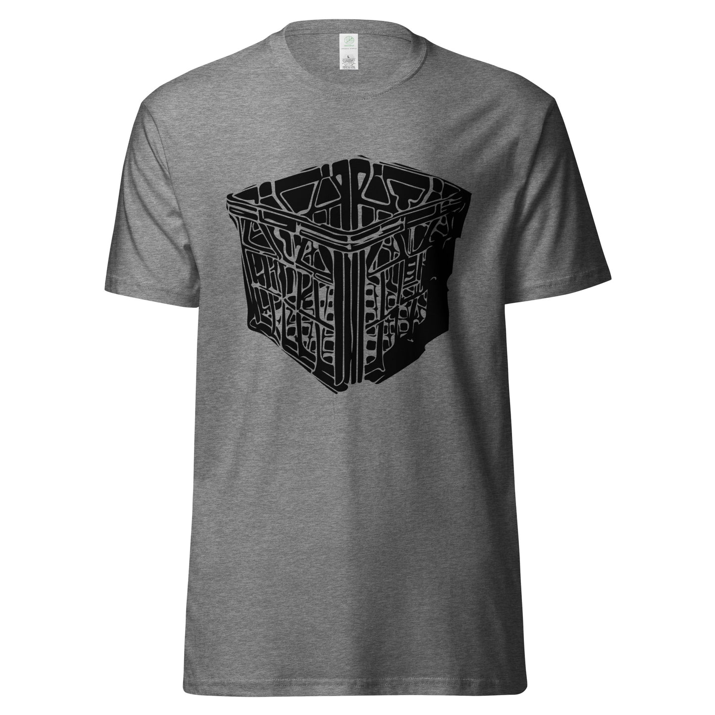 Milk crate - unisex organic cotton tee