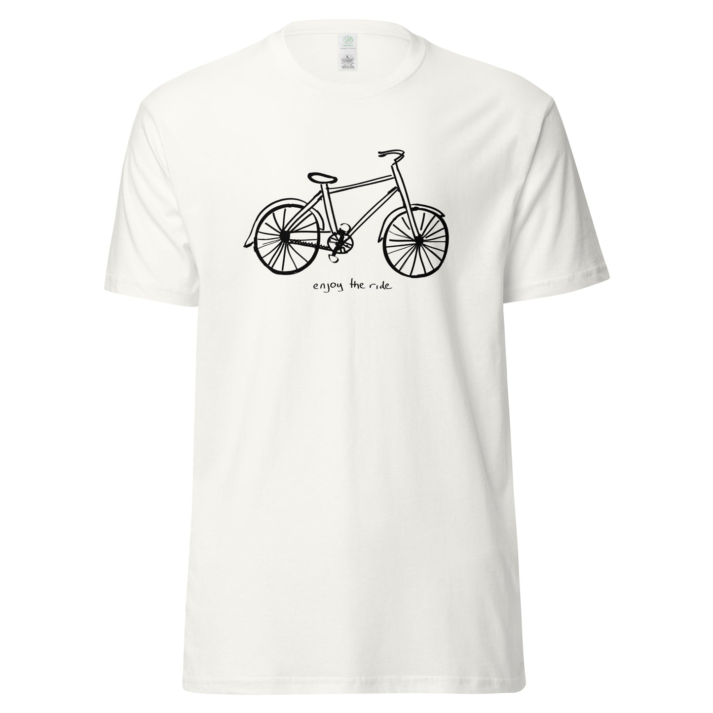 Enjoy the ride - unisex organic cotton tee