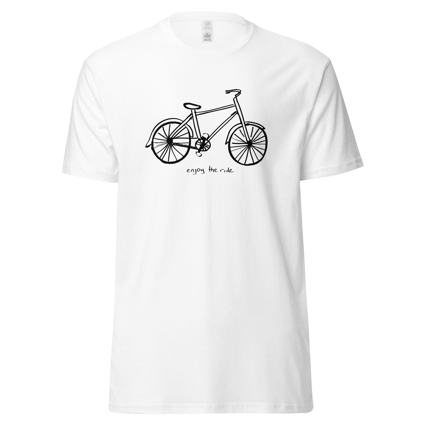 Enjoy the ride - unisex organic cotton tee